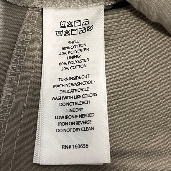 Happily Grey NWT Tan Cargo Pants SZ large - Picture 7 of 9